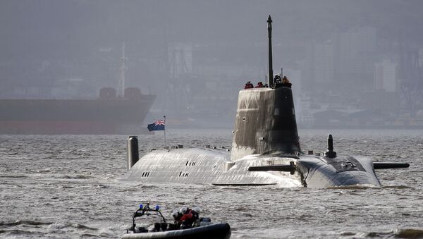 HMS Astute, the British Royal Navy's latest nuclear hunter killer submarine - Sputnik Afrique