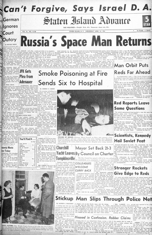 Comment le vol de Gagarine a subjugué la presse mondiale - Sputnik Afrique