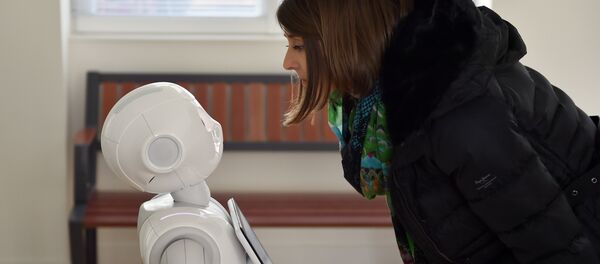 Le robot Pepper Le robot Pepper - Sputnik Afrique