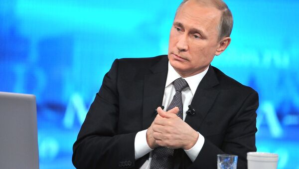 Comment Vladimir Poutine se prépare pour la ligne directe - Sputnik Afrique