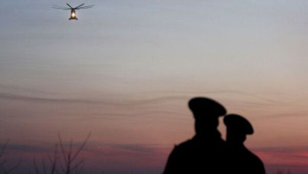 Un hélicoptère transportant les victimes du crash à Smolensk - Sputnik Afrique