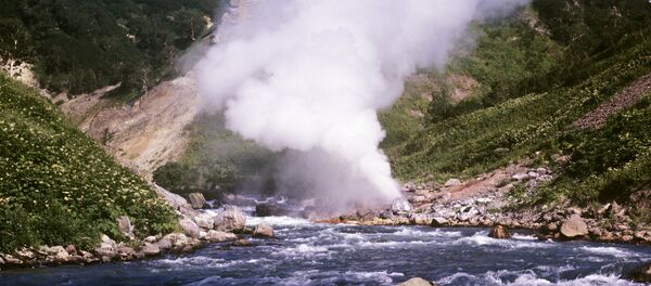La vallée des geysers au Kamtchatka : une beauté à couper le souffle - Sputnik Afrique