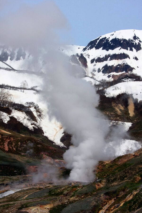 La vallée des geysers au Kamtchatka : une beauté à couper le souffle - Sputnik Afrique