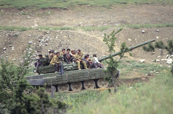 Les hostilités dans la région du Haut-Karabakh (1991-1994) Les hostilités dans la région du Haut-Karabakh (1991-1994) - Sputnik Afrique