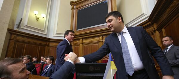 Vladimir Groïsman Vladimir Groïsman - Sputnik Afrique