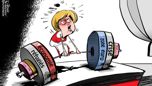 Die Zeit: Merkel perd 11% dans les sondages suite au sketch anti-Erdogan - Sputnik Afrique