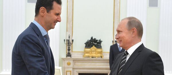 Assad et Poutine - Sputnik Afrique