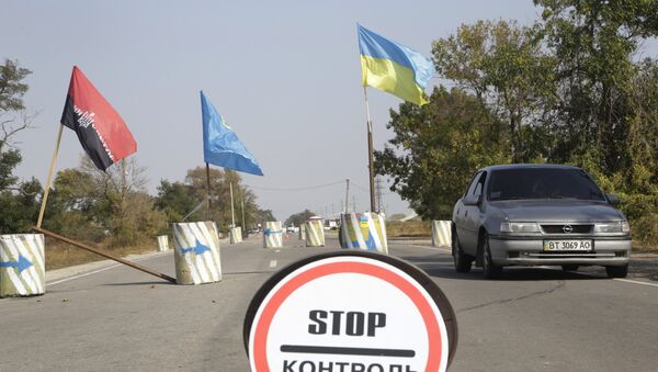 Ситуация на границе Украины и Крыма - Sputnik Afrique
