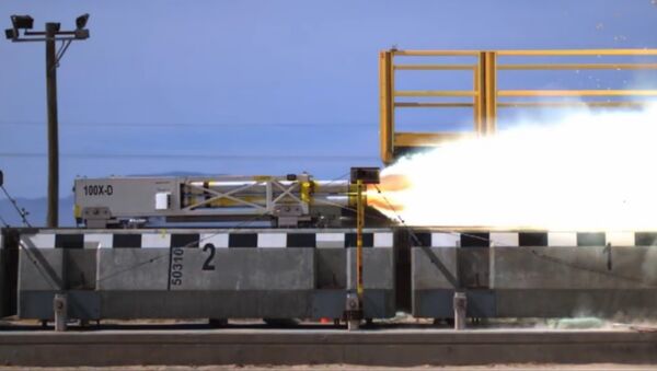 Un nouveau train à sustentation magnétique à grande vitesse testé aux USA - Sputnik Afrique