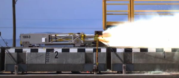 Un nouveau train à sustentation magnétique à grande vitesse testé aux USA - Sputnik Afrique