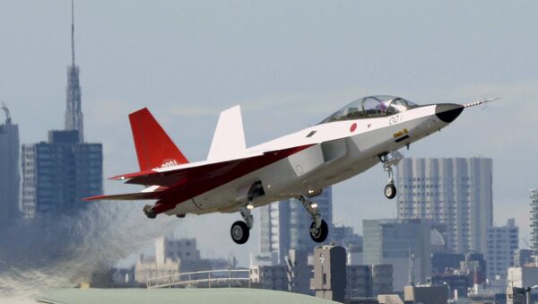 Le Japon a testé avec succès son premier avion furtif - Sputnik Afrique