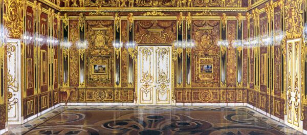 La reproduction de la Chambre d'ambre - Sputnik Afrique