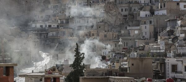 Боевые действия в христианском городе Маалюла - Sputnik Afrique