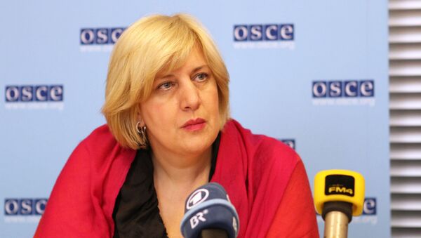 La représentante de l'OSCE pour la liberté des médias Dunja Mijatovic - Sputnik Afrique