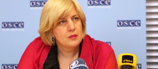 La représentante de l'OSCE pour la liberté des médias Dunja Mijatovic - Sputnik Afrique