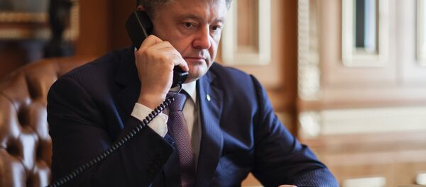 Le président ukrainien Piotr Porochenko - Sputnik Afrique