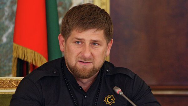 Le chef par intérim de la république de Tchétchénie Ramzan Kadyrov - Sputnik Afrique