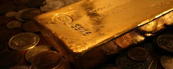 Un lingot d'or - Sputnik Afrique
