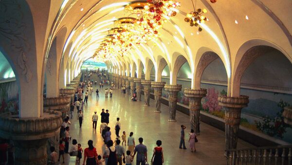 Le métro de Pyongyang - Sputnik Afrique