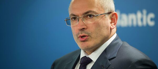 L'ex-PDG du géant pétrolier russe Ioukos Mikhaïl Khodorkovski - Sputnik Afrique