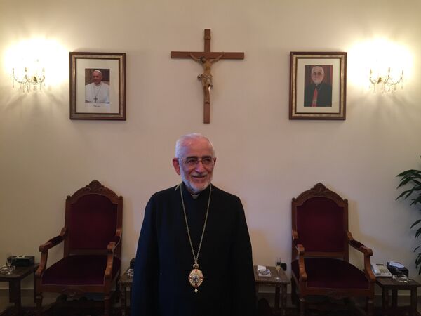 le Patriarche Grégoire Pierre XX Ghabroyan le Patriarche Grégoire Pierre XX Ghabroyan - Sputnik Afrique