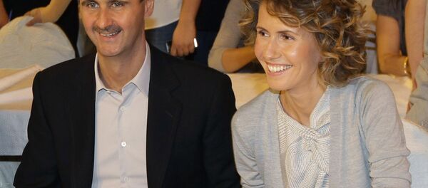 Couple présidentiel syrien - Sputnik Afrique