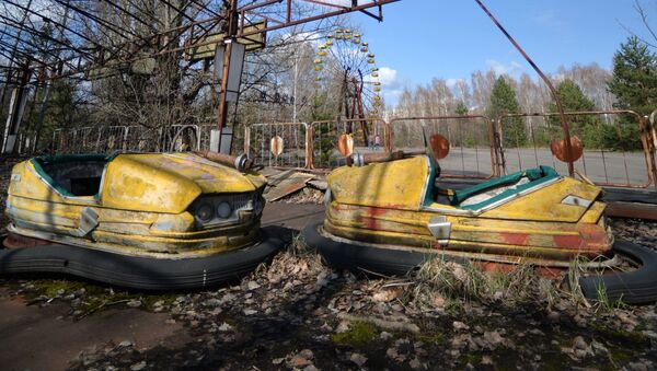 В эвакуированном после аварии на ЧАЭС городе Припять в Чернобыльской Зоне Отчуждения - Sputnik Afrique