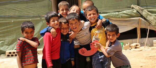Des enfants syriens - Sputnik Afrique
