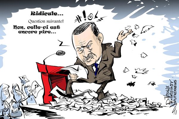 Les médias étrangers désormais cible privilégiée d’Erdogan ? Les médias étrangers désormais cible privilégiée d’Erdogan ? - Sputnik Afrique
