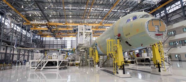 Le constructeur européen Airbus a livré son premier avion de ligne produit aux États-Unis - Sputnik Afrique