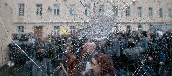 Situation à Odessa, le 4 mai 2014 - Sputnik Afrique