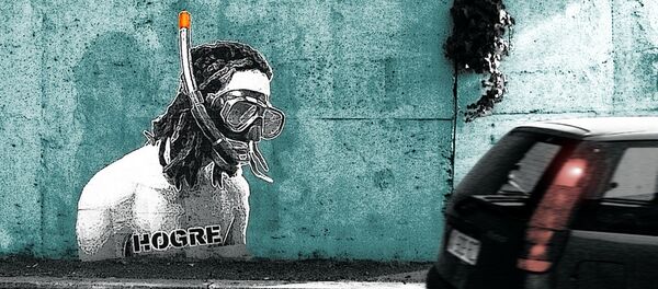 Un graffiti - Sputnik Afrique