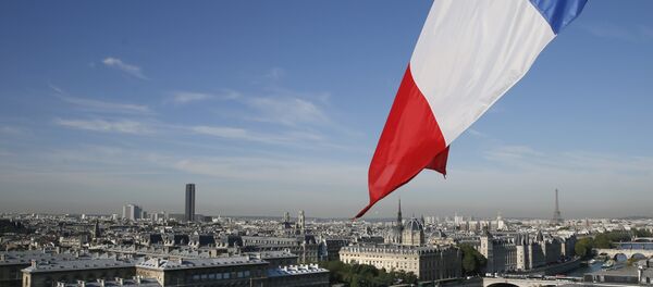 This picture taken from the roof of Paris' city hall on September 11, 2015 shows bridges along the Seine river and the Eiffel Tower in Paris. - Sputnik Afrique