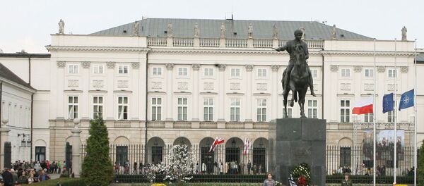 La palais du président à Varsovie La palais du président à Varsovie - Sputnik Afrique
