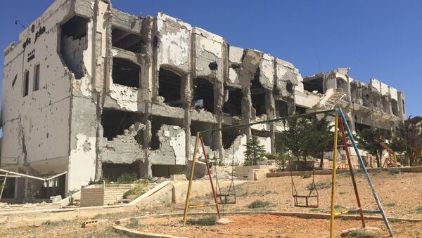 Ancien hôtel détruit par Daech - Sputnik Afrique