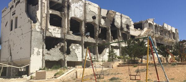 Ancien hôtel détruit par Daech - Sputnik Afrique