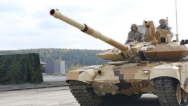 Un char de combat russe T-90 - Sputnik Afrique