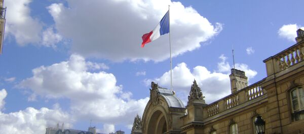 Drapeau français, Élysée Drapeau français, Élysée - Sputnik Afrique