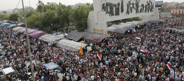 Irak: violente manifestation contre le parlement, plusieurs députés blessés - Sputnik Afrique