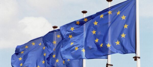 Drapeaux de l'Union européenne - Sputnik Afrique