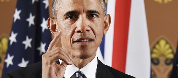 Le président américain Barack Obama - Sputnik Afrique