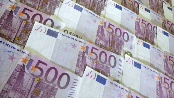Les billets de 500 euros - Sputnik Afrique