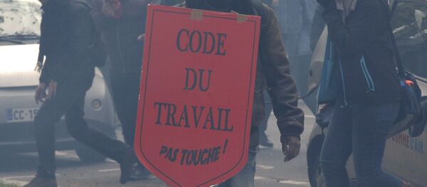 Loi travail: manifestants à Paris - Sputnik Afrique