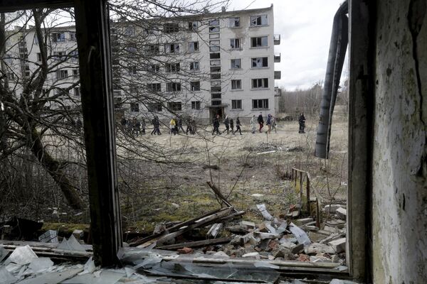 Une ville fantôme: l’ancienne base militaire soviétique en Lettonie - Sputnik Afrique