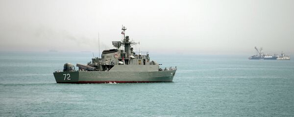 Le navire iranien Alborz dans le détroit d'Ormuz (archive photo) - Sputnik Afrique