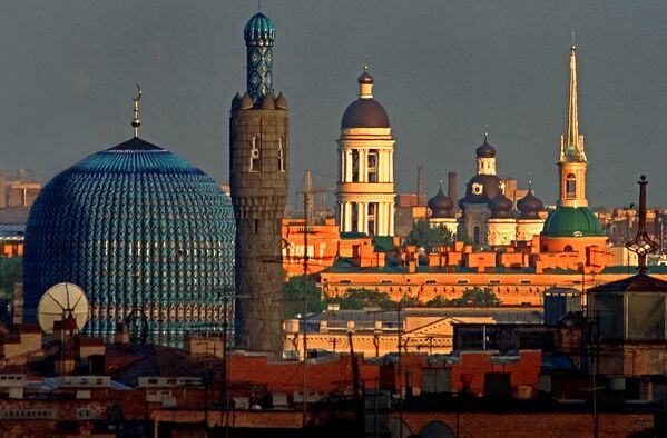 Une vue de la ville et des cathédrales. - Sputnik Afrique