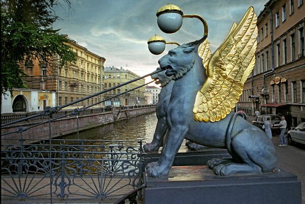 Il y a plusieurs sculptures de lions qui décorent la ville. - Sputnik Afrique