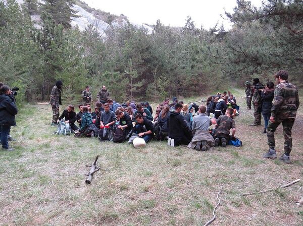 Un jour dans la peau de réfugiés - Sputnik Afrique