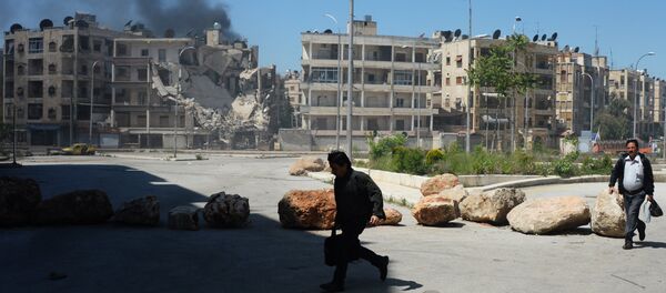 Militants shell a district in Aleppo - Sputnik Afrique