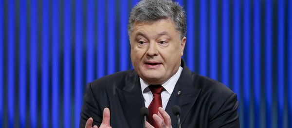 Der ukrainische Präsident Petro Poroschenko - Sputnik Afrique